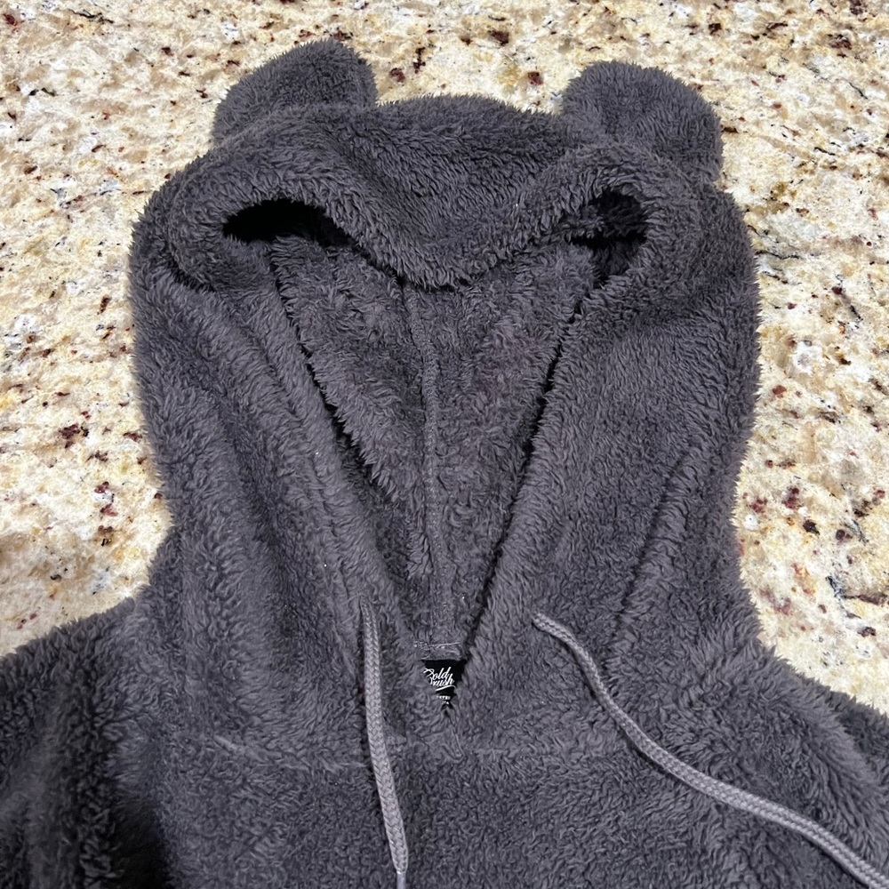 Cute Fuzzy Bear Sweater